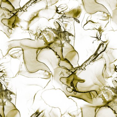 Altın Su Rengi Parıltısı. Açık Beyaz Parıltı. Altın beyazı lüks şablon. Su Boyası Arkaplanı. Beyaz Kusursuz Arkaplan. Folyo Tekrarlama Arkaplanı. Altın Sanat Boyası. Tahıl Alkol Mürekkebi Grunge.