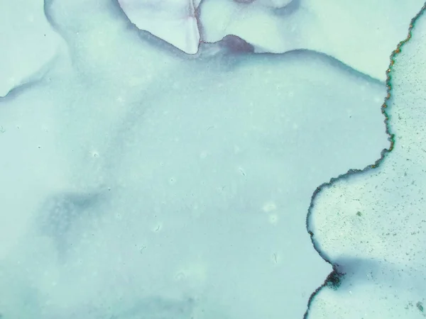 Мрамор Розового Цвета Воды Золотой Алкогольный Чернильный Мрамор Акварель Золотого — стоковое фото