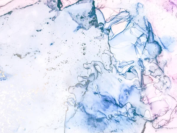 Mavi Alkol Mürekkebi Mermeri. Altın doğulu arka plan. Pembe Sanat Boyası. Folil Mermer Suluboya. Lüks Su Boyası Mermeri. Metal Su Rengi Suluboya. Hafif Zarif Parıltı. Modern Soyut Şablon.