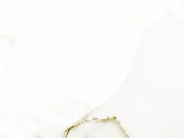 Μελάνι Χρυσού Αλκοόλ Grunge Φωτεινό Φόντο Βαθμίδων Λευκό Φωτεινό Μοτίβο — Φωτογραφία Αρχείου