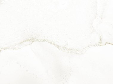 Altın Alkol Mürekkebi Parıltısı. Beyaz Derece Arkaplan. Folil Grunge arka planı. Hafif Zarif Desen. Açık Su Rengi Parıltısı. Alkol Mürekkebi Geçmişi. Altın Sanat Boyası. Altın Lüks Boyama.