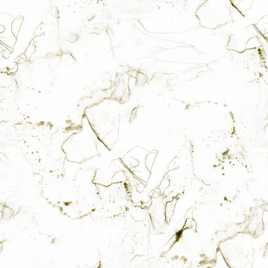 Altın Su Rengi Parıltısı. Akışkan Şablon. Altın Lüks Kusursuz Şablon. Altın mürekkep boyası. Alkol Mürekkebi Geçmişi. Açık Doğulu Arka plan. Grain Grunge Arkaplanı. Beyaz Alkol Mürekkebi Parıltısı.