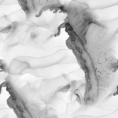 Gri Alkol Mürekkebi Grunge. Gri mürekkep boyası. Parlak Su Rengi Tablosu. Kusursuz Işık Arkaplanı. Folil Grunge arka planı. Gri Modern Altın Şablon. Alkol Mürekkebi Geçmişi. Parlak Işık Deseni.