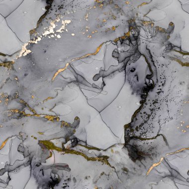 Altın Alkol Mürekkebi Mermeri. Lüks, Kusursuz Boyasız, Zarif Parıltı. Altın Mermer Suluboya. Violet Oriental Arkaplan. Menekşe Sanat Boyası. Menekşe rengi arka plan. Altın Su Renk Tablosu.