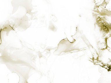 Altın Alkol Mürekkebi Grunge. Foil Soyut Arkaplan. Altın mürekkep boyası. Parlak Grunge Geçmişi. Su Boyası Arkaplanı. Beyaz Parlak Parıltı. Tahıl suyu renkli tuval. Altın Işık Soyut Şablonu.