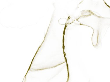 Altın Alkol Mürekkebi Parıltısı. Beyaz Su Rengi Parıltısı. Tahıl Gradyan Arkaplanı. Sıvı Konforlu Doku. Hafif Grunge Arkaplanı. Alkol Mürekkebi Geçmişi. Altın Sanat Boyası. Altın Lüks Boyama.