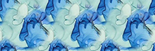 Πράσινο Μάρμαρο Χρώματος Νερού Μπλε Αφηρημένο Φόντο Λευκό Μάρμαρο Από — Φωτογραφία Αρχείου