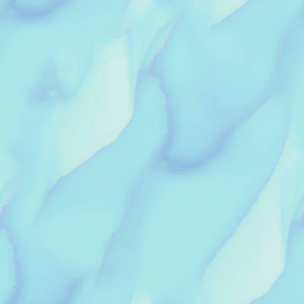 Алкогольний Інк Повторює Текстуру Морський Акварель Blue Modern Abstract Painting — стокове фото