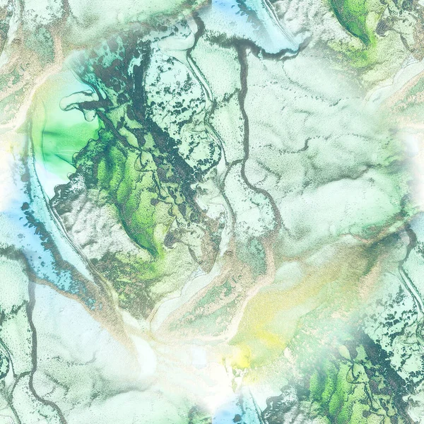 Mármol Color Verde Agua Geode Elegant Texture Color Agua Brillante —  Fotos de Stock