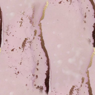 Pembe Alkol Mürekkebi Mermeri. Menekşe rengi arka plan. Altın rengi mermer. Lüks, kusursuz şablon. Mavi Mermer Arkaplan. Jeot Şablonu. Altın Sanat Boyası. Menekşe Gradyan Suluboya.