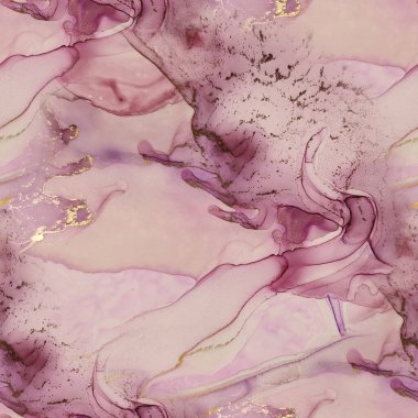 Mor Su Boyası Mermeri. Mavi Soyut Suluboya. Mor Su Boyası Suluboya. Mavi Alkol Mürekkebi Mermeri. Lüks, kusursuz şablon. Jeodot Zarif Doku. Pembe mürekkep boyası. Altın Mermer Arkaplan.