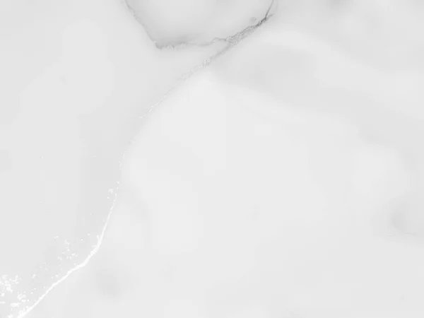 灰色のアルコールインクグランジ 水の色の背景 明るい水の色のグランジ 軽めの高級感 背景に溝を作る グレイ アート ペイント ライトオリエンタル背景 グレーホワイトゴールデンテンプレート — ストック写真