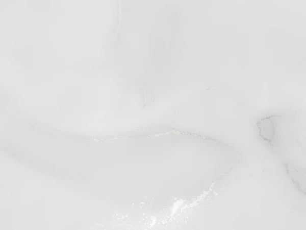 灰水颜色变了 明白白白白的白酒酒精墨水背景 光明亮的纹理 Foil Grunge Background 灰色艺术油漆 浅金色背景 灰光抽象模板 — 图库照片