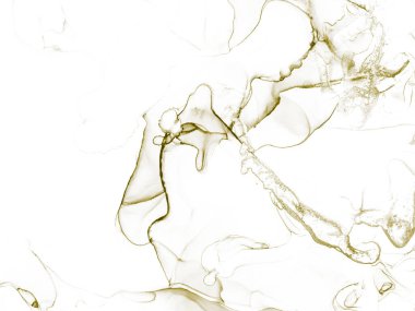 Altın Alkol Mürekkebi Parıltısı. Parlak Sulu Renkli Grunge. Tahıl doğulu arka plan. Altın Sanat Boyası. Folil Grunge arka planı. Hafif Zarif Desen. Su Boyası Arkaplanı. Altın Modern Soyut Ressamlık.