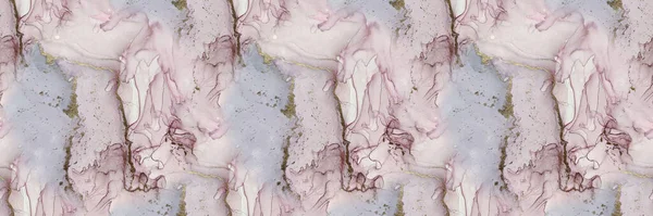Różowy Kolor Wody Marmur Złote Tło Gradientu Fioletowy Niebieski Brokat — Zdjęcie stockowe