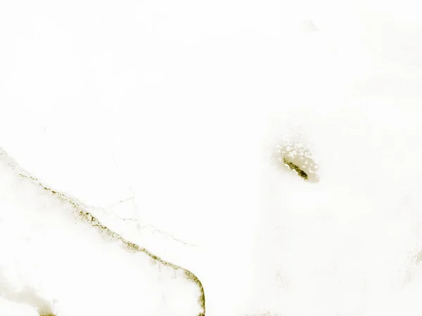 Золотой Цвет Воды Гранж Светлый Восточный Фон Зерновые Чернила Чернилами — стоковое фото