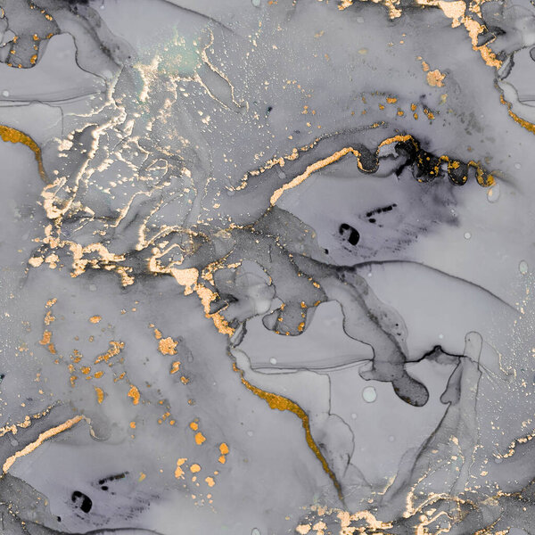 Violet Alcohol Ink Marble. Violet Alcohol Ink Background. Gold Water Color Canvas. Violet Marble Watercolor. Light Elegant Pattern. Gold Ink Paint. Gold Abstract Background. Luxury Seamless Template