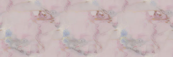 Różowy Kolor Wody Marmur Złoty Bezszwowy Akwarela Luksusowy Szablon Abstrakcyjny — Zdjęcie stockowe