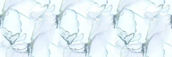 Pink Alcohol Ink Marble Блакитний Східний Акварель Зелений Безшовний Живопис — стокове фото