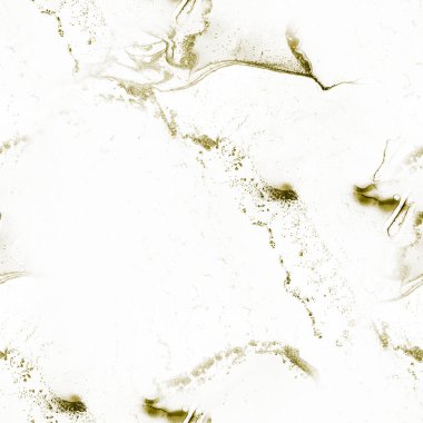 Altın Su Rengi Tekrarla. Sıvı Lüks Şablon. Altın Sanat Boyası. Altın Modern Kusursuz Şablon. Beyaz Alkol Mürekkebi Parıltısı. Alkol Mürekkebi Geçmişi. Işık Işıltısı Arkaplanı. Parlak Gradyan Arkaplanı.