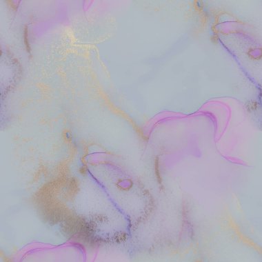 Altın rengi mermer. Pembe doğulu suluboya. Menekşe Alkol Mürekkebi. Mavi mürekkep boyası. Leylak Alkol Mürekkebi Tekrar. Mor Şablon. Violet Kusursuz Şablon. Mor Mermer Arkaplan.