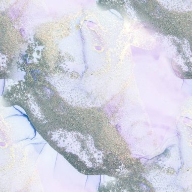 Pembe Alkol Mürekkebi Mermeri. Modern Kusursuz Boyama. Violet Mermer Suluboya. Mor Su Rengi Tekrarla. Mavi mürekkep boyası. Hafif Zarif Desen. Altın doğulu arka plan. Leylak Su Rengi Arkaplanı.