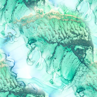 Altın Alkol Mürekkebi Mermeri. Lüks Dikensiz Boyama. Bakır Alkol Mürekkep Arkaplanı. Mavi Mermer Arkaplan. Beyaz Su Boyası Mermeri. Yeşil Gradyan Suluboya. Akıcı, Kusursuz Parıltı. Foil Sanat Boyası.