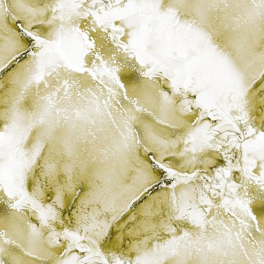 Altın Su Rengi Parıltısı. Akışkan Beyaz Şablon. Folyo Alkol Mürekkep Tablosu. Altın beyazı lüks şablon. Alkol Mürekkebi Geçmişi. Altın Sanat Boyası. Işık Tekrar Arkaplanı. Beyaz Kusursuz Arkaplan.