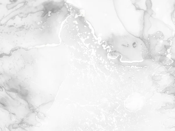 Grijze Alcoholinkt Grunge Helder Water Color Canvas Foil Grunge Achtergrond — Stockfoto
