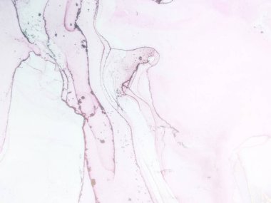 Folyo Alkol Mürekkebi Mermeri. Lüks Su Boyası Mermeri. Parlak Su Rengi Arkaplanı. Altın Mermer Arkaplan. Foil Gradyan Suluboya. Pembe Yağlı Boya. Akıcı Zarif Parıltı. Lüks Soyut Ressamlık.