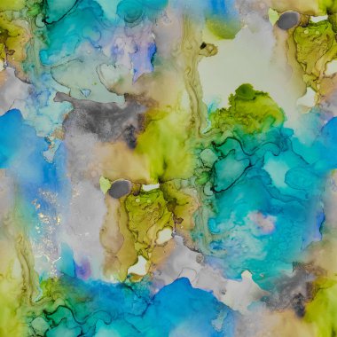 Soyut suluboya kusursuz vektör illüstrasyon arka planı, mermer yüzey konsepti. Akıcı Zarif Doku