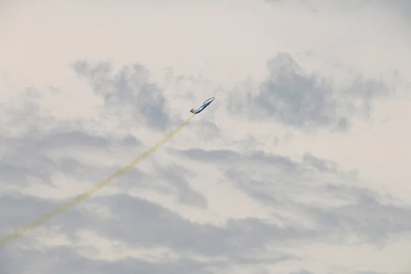 Nowoseliwka Region Dnipropetrowsk Ukraine 2016 Airshow Ultraleichtflugzeuge Himmel Führen Einen — Stockfoto