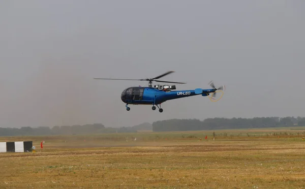 Novoselivka Dnipropetrovsk Bölgesi Ukrayna 2016 Helikopter Havalandı — Stok fotoğraf