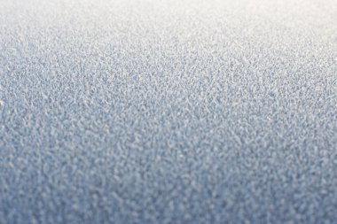 frost texture on the surface