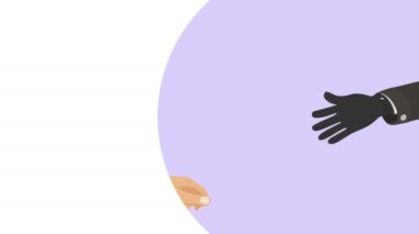 prohibition of the transfer of details into the hands of fraudsters, cartoon animation, place for text