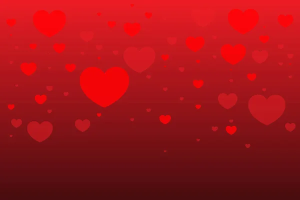 Fond Saint Valentin Avec Coeur — Image vectorielle