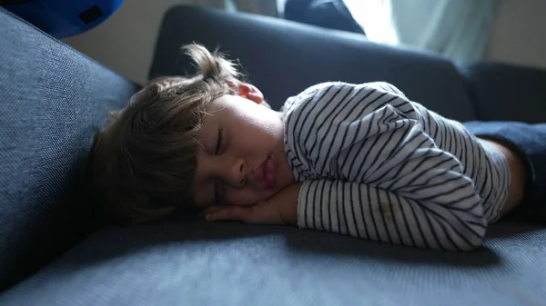 Child Sleeping Deeply Afternoon Nap — Stockfoto