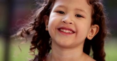 Portrait young divers mix asian race little girl