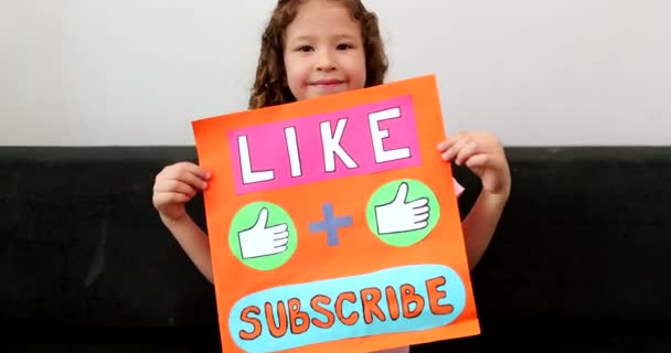 Child Influencer Asking Public Subscribe Channel — Video