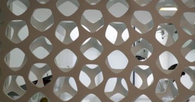 Background patterns with holes and shapes