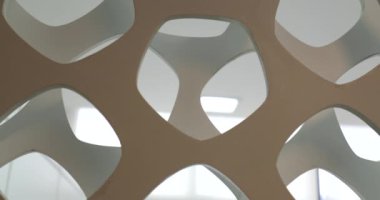 Background patterns with holes and shapes