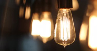 Light bulb being turned OFF
