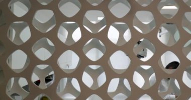 Background patterns with holes and shapes