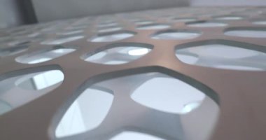 Background patterns with holes and shapes