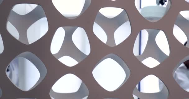 Background Patterns Holes Shapes — Video Stock