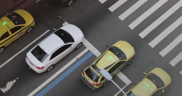 Rio Janeiro Brazil Circa June 2018 Cars Passing Camera Seen — Video