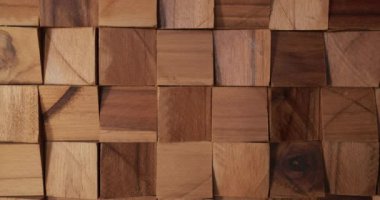 Wooden square surface texture