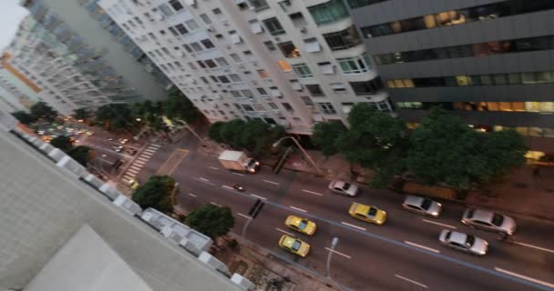 Rio Janeiro Brazil Circa June 2018 City View Perspective Vertical — Wideo stockowe