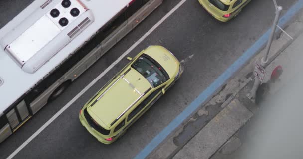 Rio Janeiro Brazil Circa June 2018 Cars Stopped Traffic Jam — Vídeo de Stock