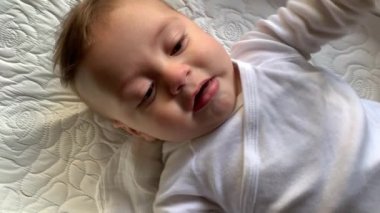 Upset angry toddler baby infant cute adorable child